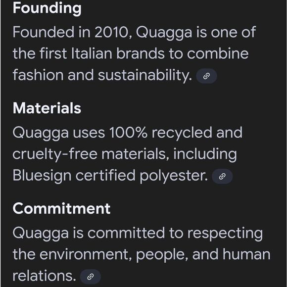 QUAGGA Hat Sustainable fashion Green Label Italian - Picture 12 of 12